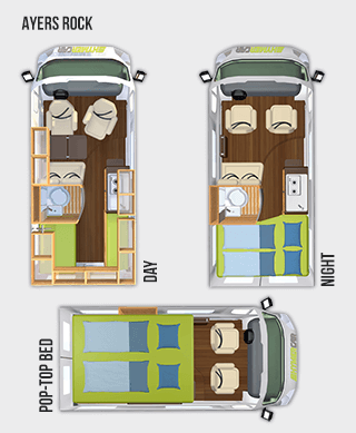 Hymer Ayres Rock Floorplan