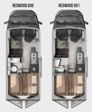 Hymer Redwood Floorplan
