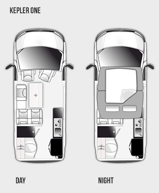 Westfalia Kepler One Floorplan